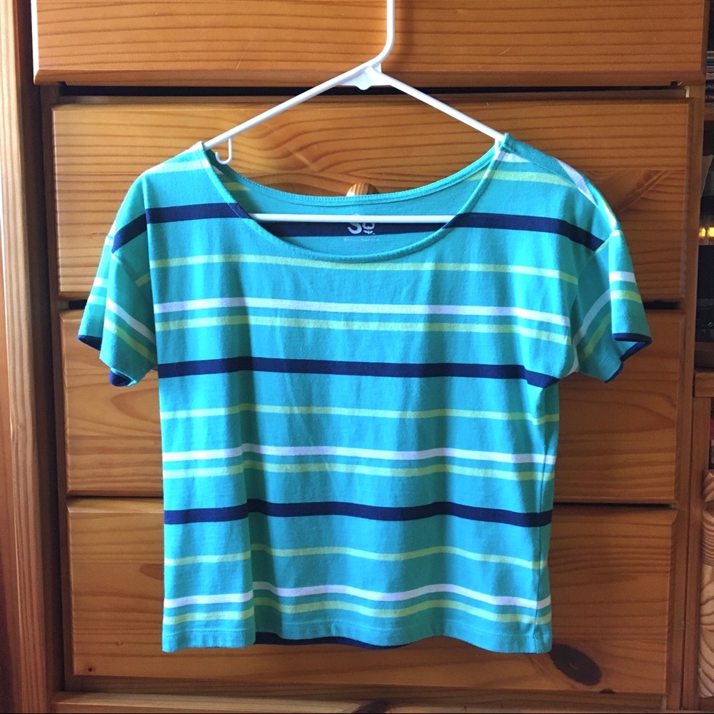 Stripped crop top